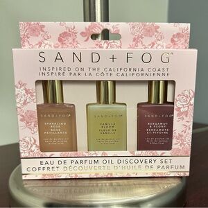 NWOT SAND + FOG Oil Discovery Trio Set